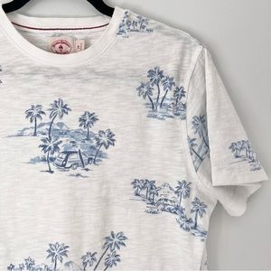 Brooks Brothers palm tree graphic t-shirt Medium